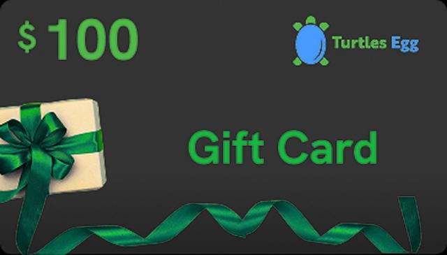 $100 TurtlesEgg Gift Card