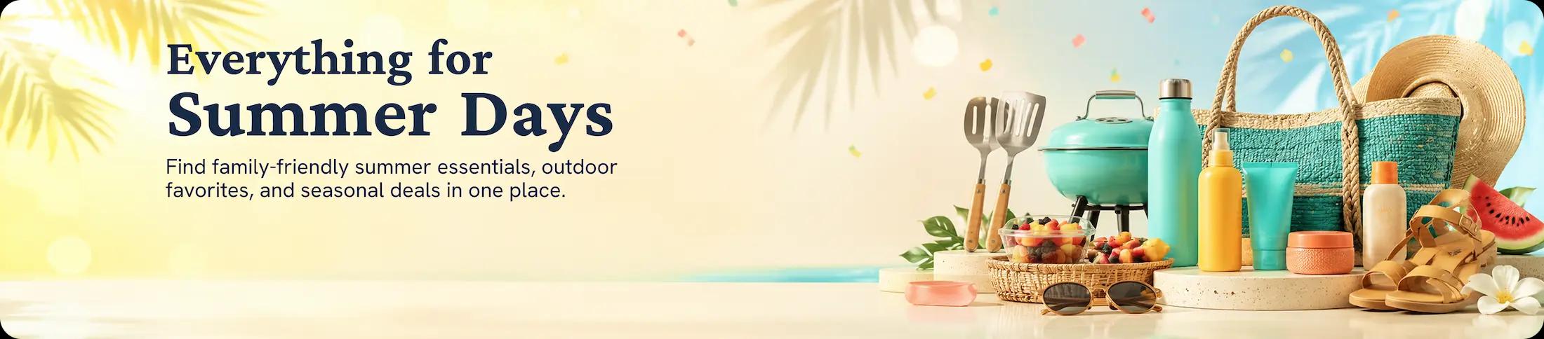 Find family friendly summer essentials, outdoor favorites and seasonal deals in one place. Free shipping + earn TurtlesCash rewards on every order
